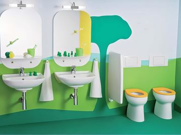 JIKA BABY detské stacionárne WC, spodný odpad H8220370000001 Obrázek - fotka