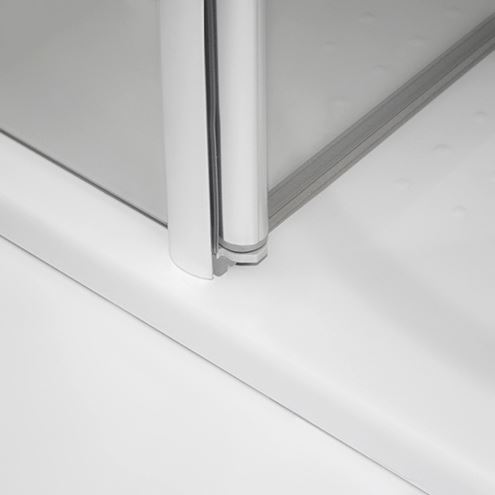 ROTH TOWER LINE TCN2/900 sprchové dvere 90x200 cm, lietacie, strieborná/sklo transparent 731-9000000-01-02 Obrázek - fotka