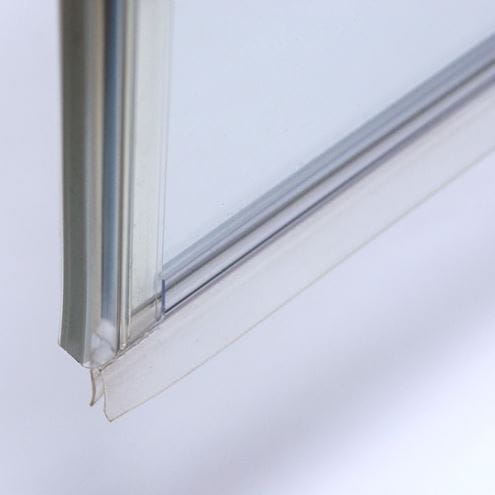 ROTH TOWER LINE TCN2/900 sprchové dvere 90x200 cm, lietacie, brillant/sklo transparent 731-9000000-00-02 Obrázek - fotka