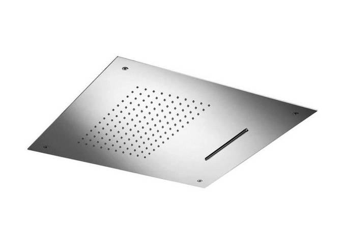 SANJET horná sprcha 500x500 mm, 3 prúdy, nerez E044140 Obrázek - Hlavní obrázek