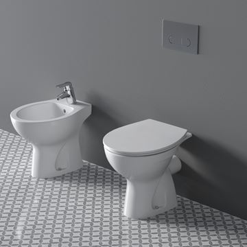 IDEAL STANDARD EUROVIT stacionárne WC, zadný odpad W333101 Obrázek - fotka
