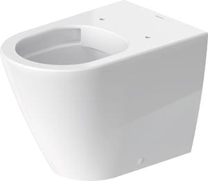 DURAVIT D-NEO stacionárne WC, Rimless splachovanie, zadný odpad, WonderGliss
