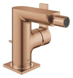 GROHE ALLURE bidetová stojanková batéria, s odtokovou súpravou, brúsený warm sunset