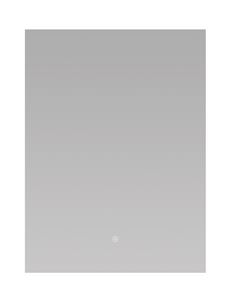 EASY zrkadlo 60x80 cm, s osvetlením, s reguláciou stmievania a teploty svetla, so senzorom, s vyhrievaním