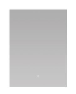 EASY zrkadlo 60x80 cm, s osvetlením, s reguláciou stmievania a teploty svetla, so senzorom, s vyhrievaním