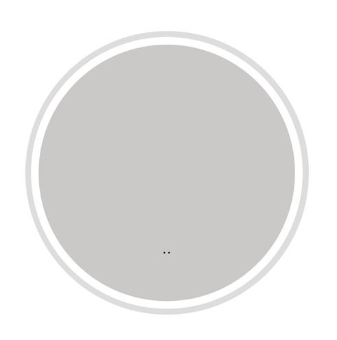 EASY zrkadlo 60 cm, s osvetlením, s reguláciou stmievania a teploty svetla, so senzorom, s vyhrievaním YM-218-CH Obrázek - Hlavní obrázek