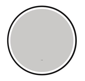 EASY zrkadlo 60 cm, s osvetlením, s reguláciou stmievania a teploty svetla, so senzorom, s vyhrievaním