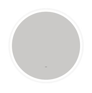 EASY zrkadlo 60 cm, s osvetlením, s reguláciou stmievania a teploty svetla, so senzorom, s vyhrievaním