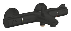 GROHE GROHTHERM 800 vaňová nástenná termostatická batéria, s prepínačom, matná čierna