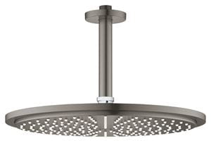 GROHE RAINSHOWER COSMOPOLITAN 310 horná sprcha pr. 310 mm, s ramenom, Water Saving, kartáčovaný hard graphite