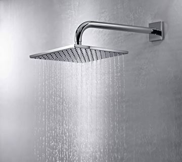 HANSA VIVA horná sprcha 250x250 mm, s ramenom, Eco, chróm 04180340 Obrázek - fotka