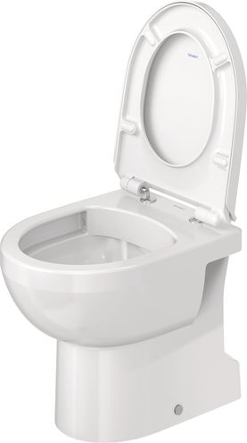 DURAVIT NO.1 stacionárne WC, Rimless splachovanie, spodný odpad 21840100002 Obrázek - fotka