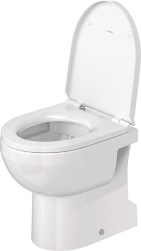 DURAVIT NO.1 stacionárne WC, Rimless splachovanie, spodný odpad 21840100002 Obrázek - fotka