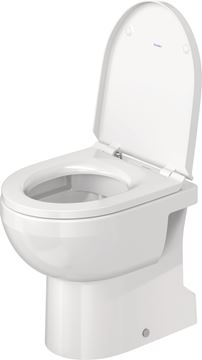 DURAVIT NO.1 stacionárne WC, Rimless splachovanie, spodný odpad 21840100002 Obrázek - fotka