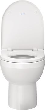 DURAVIT NO.1 stacionárne WC, Rimless splachovanie, spodný odpad 21840100002 Obrázek - fotka