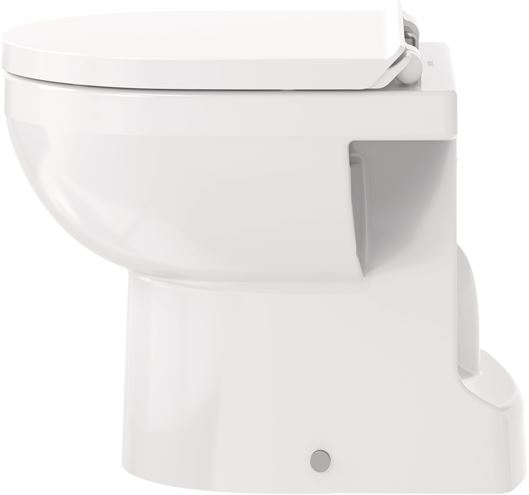 DURAVIT NO.1 stacionárne WC, Rimless splachovanie, spodný odpad 21840100002 Obrázek - fotka