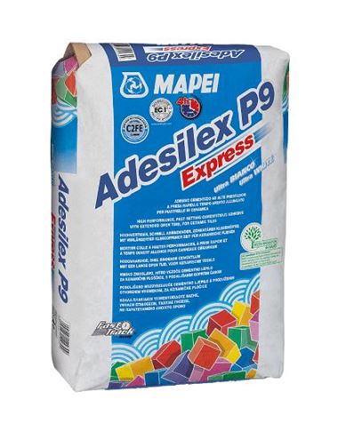 MAPEI ADESILEX P9 EXPRESS cementové lepidlo 25 kg, šedá 006025 Obrázek - Hlavní obrázek