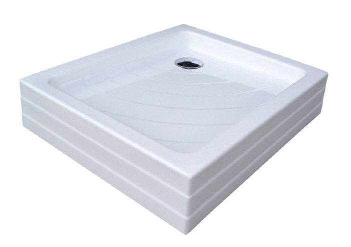 RAVAK ANGELA 80 PU sprchová vanička 80x80 cm, akrylát, samonosná A004401120 Obrázek - Hlavní obrázek
