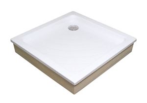 RAVAK ANGELA 90 EX sprchová vanička 90,5x90,5 cm, akrylát, samonosná