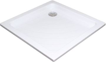 RAVAK ANGELA 90 LA sprchová vanička 90,5x90,5 cm, akrylát, bez nožičiek
