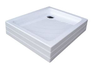 RAVAK ANGELA 90 PU sprchová vanička 90,5x90,5 cm, akrylát, samonosná