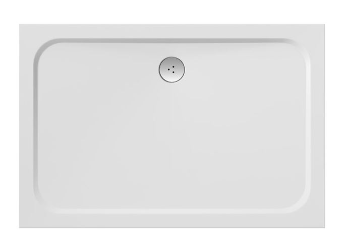 RAVAK GIGANT PRO CHROME sprchová vanička 100x80 cm, liaty mramor, bez nožičiek XA04A401010 Obrázek - Hlavní obrázek