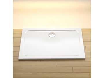 RAVAK GIGANT PRO CHROME sprchová vanička 120x80 cm, liaty mramor, bez nožičiek XA04G401010 Obrázek - fotka