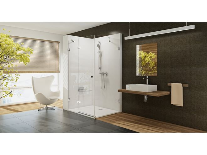 RAVAK GIGANT PRO CHROME sprchová vanička 120x80 cm, liaty mramor, bez nožičiek XA04G401010 Obrázek - fotka