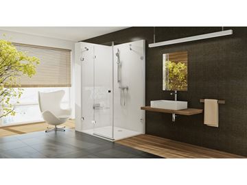 RAVAK GIGANT PRO CHROME sprchová vanička 120x80 cm, liaty mramor, bez nožičiek XA04G401010 Obrázek - fotka