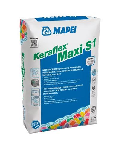 MAPEI KERAFLEX MAXI S1 cementové lepidlo 23 kg, biela 1202123 Obrázek - Hlavní obrázek
