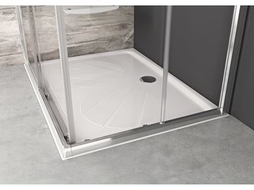 RAVAK GIGANT PRO sprchová vanička 120x90 cm, liaty mramor, bez nožičiek, s protišmykom XA03G701010 Obrázek - fotka