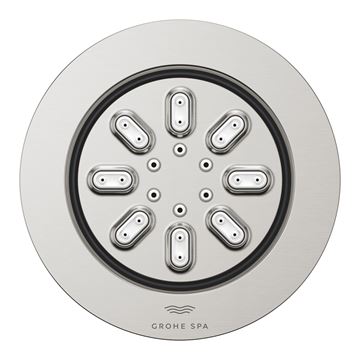 GROHE RAINSHOWER AQUA SMARTACTIVE podomietková bočná sprcha, 2 prúdy, s telesom, Water Saving, supersteel 26801DC0 Obrázek - fotka