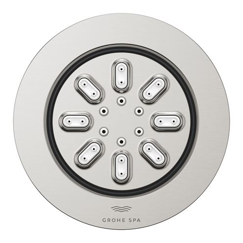 GROHE RAINSHOWER AQUA SMARTACTIVE podomietková bočná sprcha, 2 prúdy, s telesom, Water Saving, supersteel 26801DC0 Obrázek - fotka
