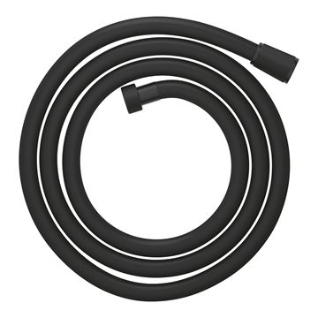 GROHE SILVERFLEX sprchová hadica 1750 mm, hladká, TwistStop, AntiFold, plast, phantom black