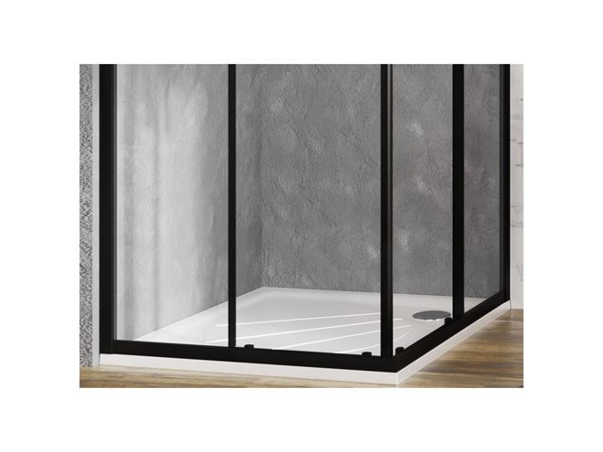 RAVAK PERSEUS PRO 90 sprchová vanička 90x90 cm, liaty mramor, bez nožičiek, s protišmykom XA037701010 Obrázek - fotka
