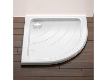 RAVAK RONDA 80 LA sprchová vanička 80,5x80,5 cm, R500, akrylát, bez nožičiek A214001220 Obrázek - fotka