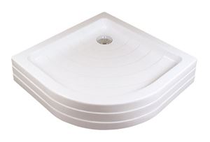 RAVAK RONDA 80 PU sprchová vanička 80,5x80,5 cm, R500, akrylát, samonosná