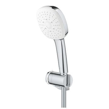 GROHE TEMPESTA CUBE 110 sprchová súprava 3-dielna, ručná sprcha 110x110 mm, 3 prúdy, hadica, držiak, Water Saving, chróm 27584003 Obrázek - fotka