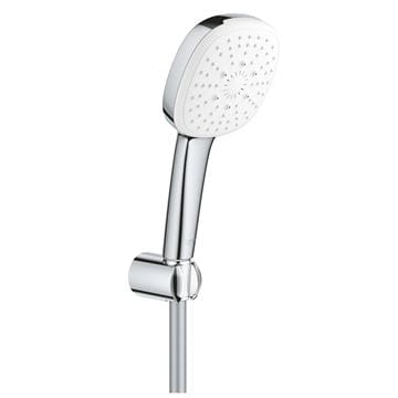 GROHE TEMPESTA CUBE 110 sprchová súprava 3-dielna, ručná sprcha 110x110 mm, 3 prúdy, hadica, držiak, Water Saving, chróm