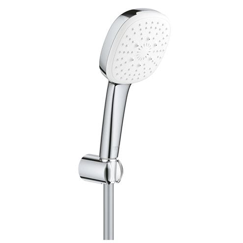 GROHE TEMPESTA CUBE 110 sprchová súprava 3-dielna, ručná sprcha 110x110 mm, 3 prúdy, hadica, držiak, Water Saving, chróm 27588003 Obrázek - Hlavní obrázek