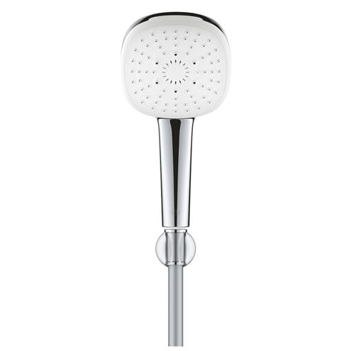 GROHE TEMPESTA CUBE 110 sprchová súprava 3-dielna, ručná sprcha 110x110 mm, 3 prúdy, hadica, držiak, Water Saving, chróm 27588003 Obrázek - fotka