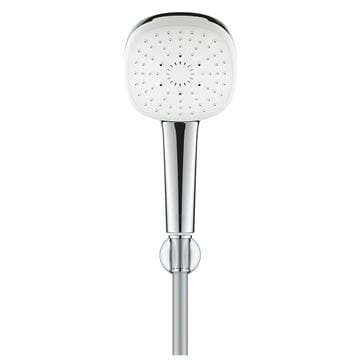 GROHE TEMPESTA CUBE 110 sprchová súprava 3-dielna, ručná sprcha 110x110 mm, 3 prúdy, hadica, držiak, Water Saving, chróm 27588003 Obrázek - fotka