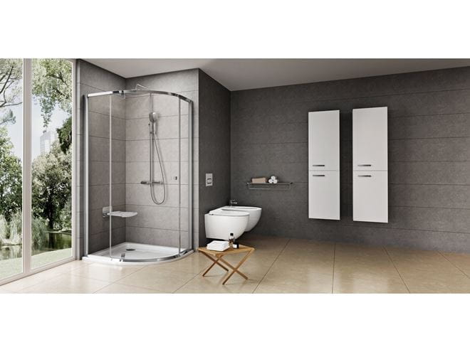 RAVAK RONDA 90 PU sprchová vanička 91x91 cm, R500, akrylát, samonosná A207001120 Obrázek - fotka