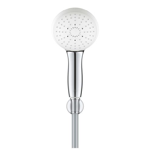 GROHE TEMPESTA 110 sprchová súprava 3-dielna, ručná sprcha pr. 110 mm, 3 prúdy, hadica, držiak, chróm 27849003 Obrázek - fotka
