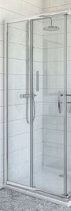 ROTH PROXIMA LINE PXS2L/1000 sprchové dvere 100x185 cm, posuvné, ľavé, brillant/sklo satinato