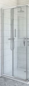 ROTH PROXIMA LINE PXS2L/900 sprchové dvere 90x185 cm, posuvné, ľavé, brillant/sklo satinato