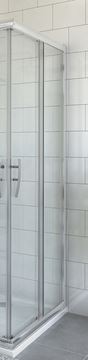 ROTH PROXIMA LINE PXS2P/800 sprchové dvere 80x185 cm, posuvné, pravé, brillant/sklo transparent