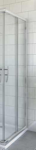 ROTH PROXIMA LINE PXS2P/800 sprchové dvere 80x185 cm, posuvné, pravé, brillant/sklo transparent 538-8000000-00-02 Obrázek - Hlavní obrázek