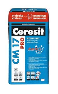 CERESIT CM 17 PRE FLEX NO LIMIT flexibilné cementové lepidlo 25 kg