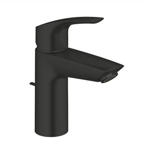 GROHE EUROSMART umývadlová stojanková batéria, s odtokovou súpravou, Water Saving, matná čierna